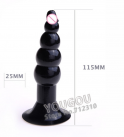 Силиконовая анальная пробка photo 3