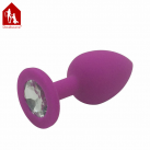 Анальная пробка. Силикон. 7,4 см. photo 2