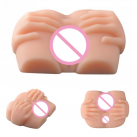 Мастурбатор для чоловік. у вигляді жіночої піхви та анусу photo 1