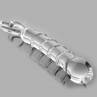 Анальный фаллоимитатор из прозрачного стекла photo 1