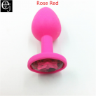 Анальная пробка силиконовая мини, Размер S  photo 6