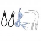 Электростимулятор. С зажимами для сосков, кольцами для пениса.  photo 4