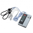 Электростимулятор. С зажимами для сосков, кольцами для пениса.  photo 2