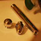 Анальная клизма. Алюминий. 3 насадки. photo 2