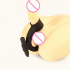 Мужской массажер простаты + кольцо для пениса. Вибрационный.  photo 3