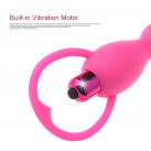 Анальная пробка. Силикон. Вибрационная. photo 3