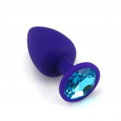 Анальная пробка силиконовая 85*35 мм photo 2