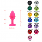 Анальная пробка. Силикон. 100 шт. photo 5