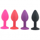 Анальная пробка. Силикон. 100 шт. photo 2