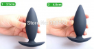 Силиконовая анальная пробка photo 6