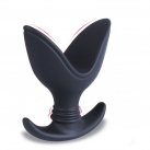Анальный расширитель. Силикон. Черный. photo 3