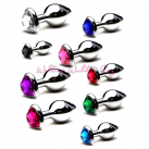 Анальная пробка из нержавеющей стали в форме сердца S/M/L  photo 2