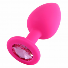 Силиконовая анальная пробка Anal Plug Climax, водонепроницаемая, два цвета photo 4