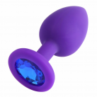 Силиконовая анальная пробка Anal Plug Climax, водонепроницаемая, два цвета photo 1