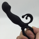 Анальная пробка Zcz WQ1218-2 с вибрацией, 10 режимов photo 6