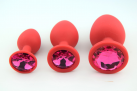 Анальная пробка. Силикон. 3 шт. photo 6
