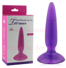 Анальная пробка с присоской, для начинающих 13 см  photo 2