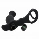 Массажер простаты. С кольцом. Вибрационный. Силикон. photo 6