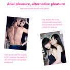 Анальная пробка силиконовая с 2 головками IKOKY, 3 стиля photo 5