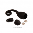 Силиконовый анальный вибратор водонепроницаемый ORISSI  photo 1