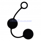 Вагинальные шарики ORISSI Geish, цвет черный photo 2