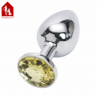 Анальная пробка с кристалом Davidsource, размер 74 мм  photo 3