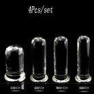 Комплект анальных пробок 4 шт. из стекла photo 2
