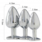 Анальная пробка. Нержавеющая сталь. photo 1