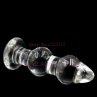 Большая анальная пробка из стекла, 14*4.8 см  photo 1