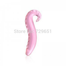 Стеклянный фаллоимитатор, цвет розовый photo 1