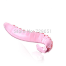 Стеклянный фаллоимитатор, цвет розовый photo 3