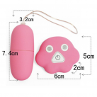 Виброяйцо с 20 режимами, пульт дистанционного управления photo 1