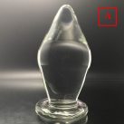 Комплект анальных пробок 3 шт. из стекла, диаметр 8 см/7 см/4.5 см photo 3