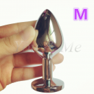 Анальная пробка. Металл. 8.5 см. photo 2