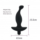 Анальный виьратор. 10 режимов. Силикон. photo 1