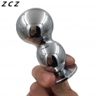 Анальный стимулятор из нержавеющей стали ZCZ  photo 6