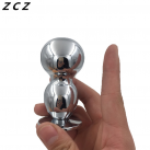 Анальный стимулятор из нержавеющей стали ZCZ  photo 1