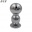 Анальный стимулятор из нержавеющей стали ZCZ  photo 2