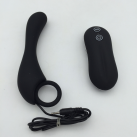 Черный анальный вибратор Zcz WQ1218-1, 10 режимов, водонепроницаемый photo 3