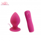 Силиконовый Анальный Вибратор Butt Plug  photo 6