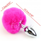 Анальный Плагин с Хвостом Кролика  photo 4