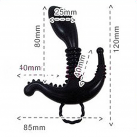 Анальная пробка с дополнительными стимуляторами photo 3