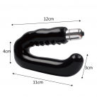 Массажер простаты. Силикон. Вибрационный. photo 1