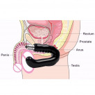 Массажер простаты. Силикон. Вибрационный. photo 4