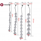 Стеклянные анальные шарики, 4 размера photo 2