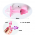 Анальная пробка силиконовая, для начинающих photo 2