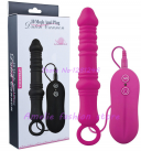 Анальная пробка. С вибрацией. 10 режимов. Силикон.  photo 1