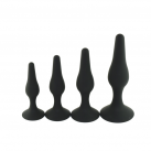 Анальный силиконовый фаллоимитатор 4 шт photo 6