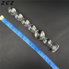 Анальная пробка. Хрусталь. Прозрачный. photo 3