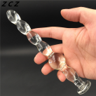 Анальная пробка. Хрусталь. Прозрачный. photo 2